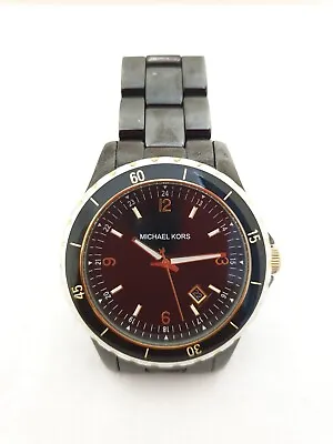 Michael Kors MK5173 Black & Gold Madison 3 Wrist Watch • $93.24