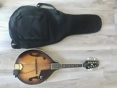 EPIPHONE Mandolin MM-30 AS - WSchatten Pickup Gig Bag - Neck Break Repaired • $149