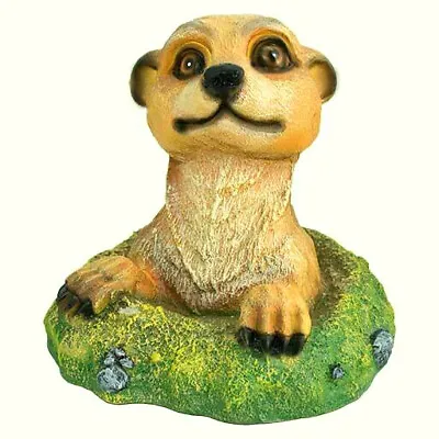 Meerkat Figurine Wild Animal Statue Large Gopher Out Of Hole Sculpture Garden • $33