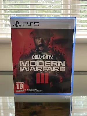 Call Of Duty: Modern Warfare III (Sony PlayStation 5 2023) • £0.99