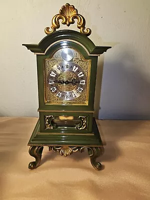 Gebrauchsanweisung 2054 GREEN CORNELIA MANTLE CLOCK WIND Up • $125