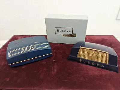 Bulova Vintage Presentation Watch Boxes For Waterproof Wrist Watches 3 Box Lot • $80