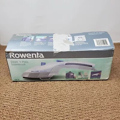 ROWENTA Steam 'N Press 2-in-1 Travel Iron And Garment Steamer Steambrush • $9.99