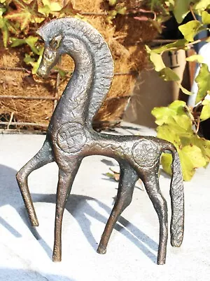 $39.99 • Buy VTG Mid-Century Modern Brass Etruscan Horse Sculpture-Small  4 5/8  Tall