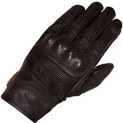 £49.99 • Buy Merlin Shenstone D3O Leather Mesh Motorbike Motorcycle Gloves - Black