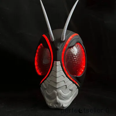 Kamen Rider BLACK SUN Helmet Mask Full Face Cosplay Props Collect With Lamp Gift • £106.24