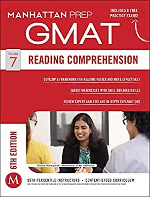 GMAT Reading Comprehension Paperback Manhattan Prep • £4.03