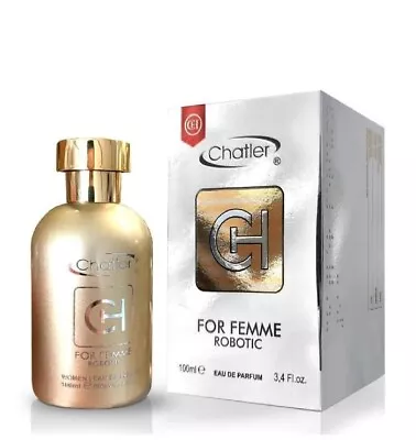 Chatler Robotic Femme (paco Fame) 100mls Edp Spray New Boxed Sealed Free P&p  • £14.95