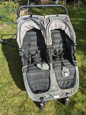 Double Buggy Pushchair Baby Jogger Citi Mini GT- Used • £175