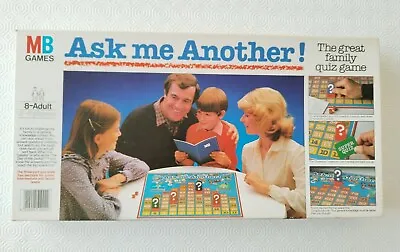 Ask Me Another! Board Game By MB Games 1984 • £6