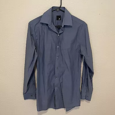 JF J Ferrar Modern Fit Long Sleeve Button Down Shirt Mens • $13