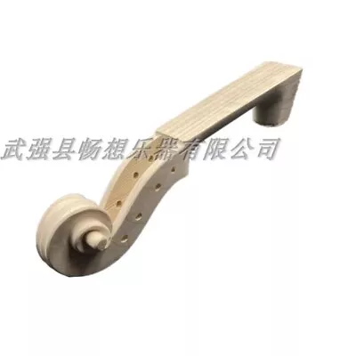 1pc Maple Wood Unfinished Student  Violin Neck 4/4 Size Violin Parts • $4.69