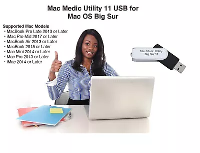 Fix Your Mac With Mac Medic Utility For Big Sur MMU-1100 • $19.97