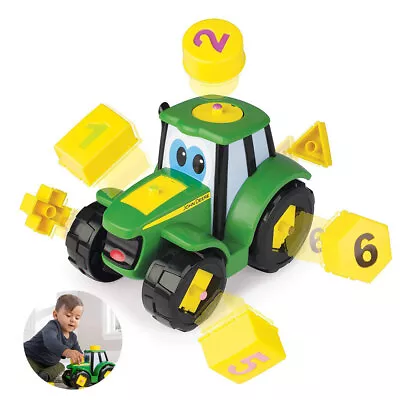 John Deere Learn & Pop Johnny Interactive/Car/Toy/Kids Truck Play/Puzzle Shape • $49