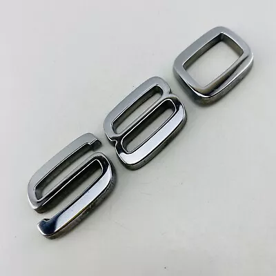 1999-2006 Volvo S80 Emblem Letters Logo Symbol Badge Trunk Rear Chrome OEM F83 • $10