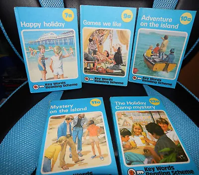 5x Vintage Ladybird Books 1960's.key Words Reading Scheme. All Vgc. Ref B2 • £5