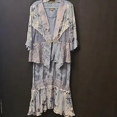 Violet Kay Kimono  3 Piece Skirt Set • $46