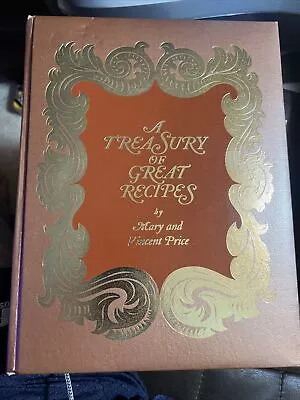 A Treasury Of Great Recipes Mary & Vincent Price Cookbook Hardcover 1965 • $200