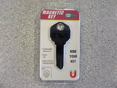 Magnetic Black Kwikset Kw1 House Key Lucky Line 15520 • $4.50