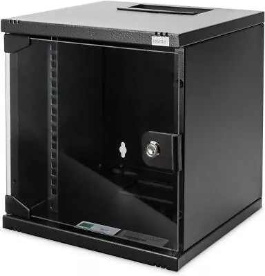 DIGITUS 254 Mm (10 ) 6U Wall Mounting Cabinet Black • £108.38