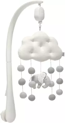 Mamas & Papas Welcome To The World Cloud And Elephant Musical Mobile With Pom - • £46.17