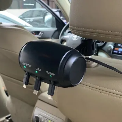 Headrest Backseat Retractable 3 In 1 Phone Charger For Your Car • $24