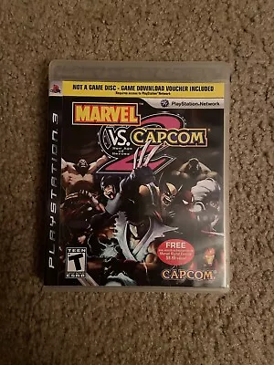 Marvel Vs Capcom 2 PS3 - RARE Expired Code FANTASTIC CONDITION • $225