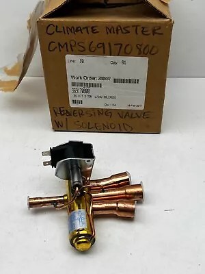 Wilspec 69170800 RV102A35CZ Reversing Solenoid Valve 4-Way 24VAC 2-Ton • $89.99