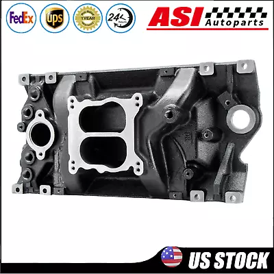 Cast Iron Intake Manifold. 4BBL Vortec 8 Bolt For Mercruiser  5.0L/5.7L/6.2L • $259