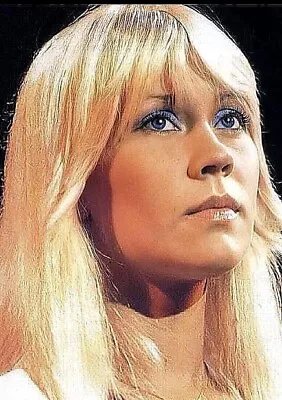 Iconic Beauty Scarce Large Photo ABBA Agnetha Faltskog Good Condition • £2.99