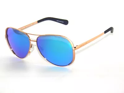 Michael Kors Chelsea 5004 100325 Rose Gold  Blue Mirror Sunglasses  • $59.99