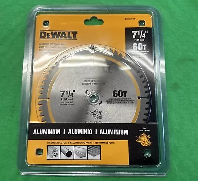 DeWalt DWAM71460 7-1/4  60T Aluminum Cutting Blade • $15.99