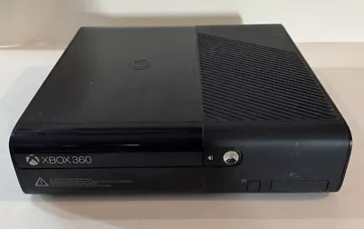 Microsoft Xbox 360 E Black Console Only - No Cords UNTESTED • $49.97