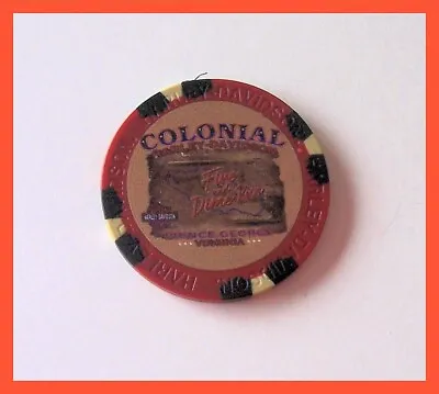 Colonial Virginia 120th Harley Davidson Dealer Poker Chip Red • $7