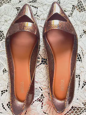 Melissa  Glitter Flats Shoes  Women Size 6 • $9.99