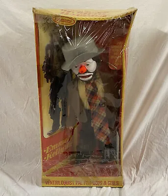 Emmett Kelly Horsman Ventriloquist Doll Vintage 24 Inch Toy NOS Flaws • $80