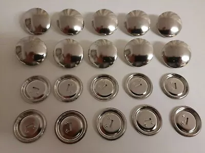 Self Cover Buttons Metal (SIZE 29mm)Made By FRYM 10 In The Pack • £4.99