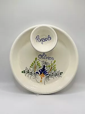 Vintage Portuguese Olive Dish Porcelain Serving Dish • £8