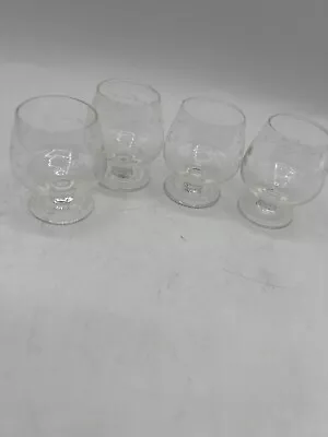 Cordial Glasses Vintage Etched • $14.95