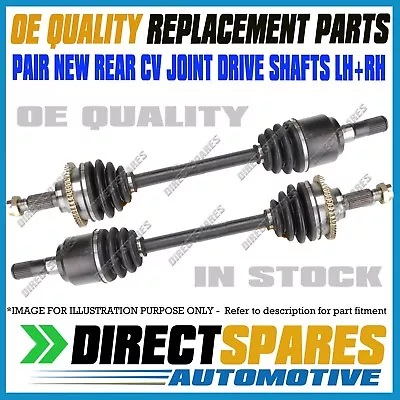 2 X FORD FALCON BA BF XR-6T XR6-T Turbo REAR CV Joint Drive Shafts LEFT+RIGHT • $232.74