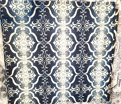 NOBLE EXCELLENCE Medallion Shades Of Blues And Beiges Shower Curtain 72  X 72  • $19