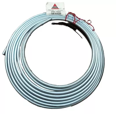 AGS BLC-625 Steel Brake/Fuel/Transmission Line Tubing Coil 3/8 X 25 • $59.10