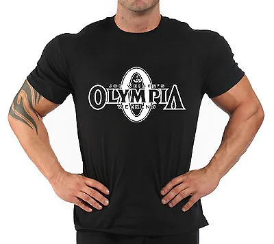 T-Shirt Bodybuilding Fitness Palestra 'Mr OLYMPIA' • £20.12