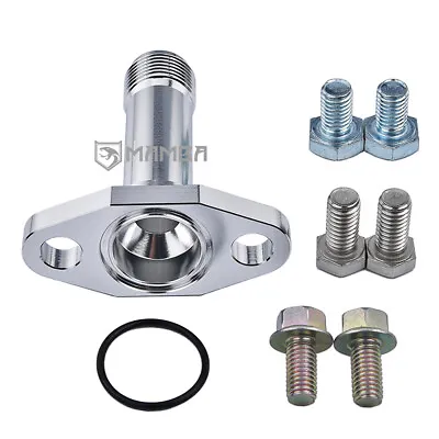 85mm 10AN Turbo Oil Drain Flange Adapter For Precision JB T3 T4 PTE BB • $42.20