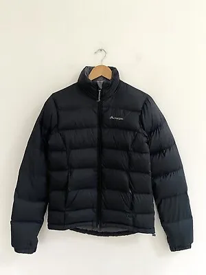 Macpac Down Puffer Jacket Black Womens Size 8 Small • £24