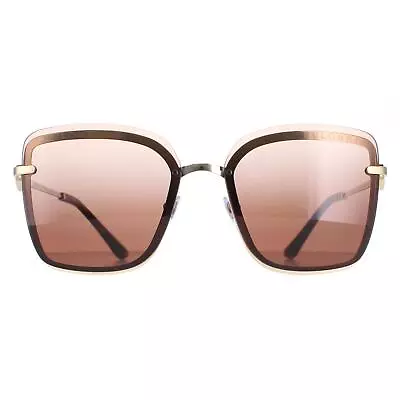 Bvlgari Sunglasses BV6151B 278/13 Pale Gold Brown Gradient • $415.80