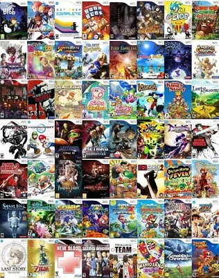 Nintendo Wii Games Assortment Buy 2 Get FREE SHIPPING Buy 2 Get 1 Free • $9.99