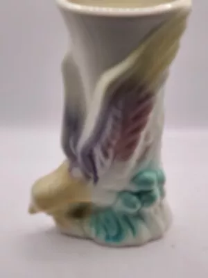 Bird Wall Pocket Vase Ceramic. Multicolor Art Deco. Vtg. EUC. • $13