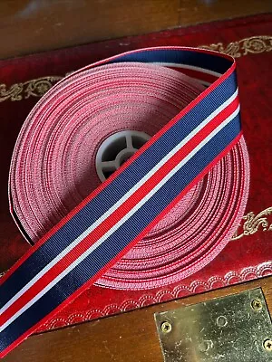 £9 • Buy King Charles Coronation Medal Ribbon Full Size 1 Metre