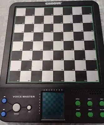 Croove Voice Master Chess Checkers 2021 - Board Only - Tested Working • $25